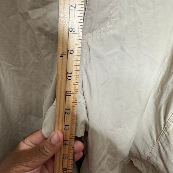 Columbia Omni-Shade Convertible Hiking Pants 42x34 Beige Zip Off Cargo Outdoor - Picture 5 of 12